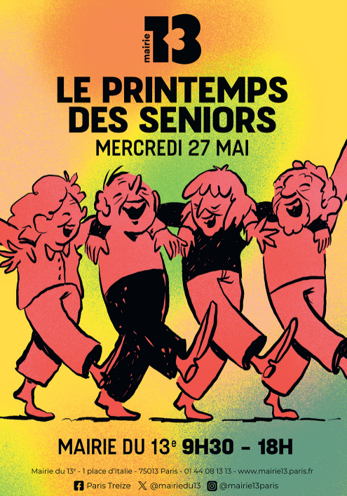 L’accueil de jour « La Vie en Mauve » était présent pour Le Printemps des séniors organisé par la Mairie du 13ème, le 27 mai 2026. Un grand forum associatif et institutionnel à destination des séniors qui est l’occasion de découvrir l’ensemble des dispositifs du territoire.