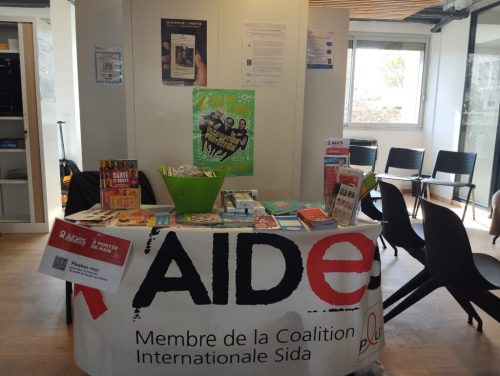 Demi-journée de dépistage du VIH et des hépatites à la SPADA 92, organisée dans le cadre des permanences mensuelles assurées par notre partenaire AIDES.