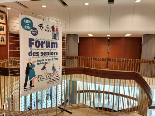 La DT Paris participait jeudi 16.04 au Forum des Seniors organisé par la Mairie du 17e arrondissement. L’occasion d’échanger avec les visiteurs, de mettre en lumière nos dispositifs parisiens et de rencontrer de nombreux partenaires. L’équipe municipale est également venue saluer les exposants??
