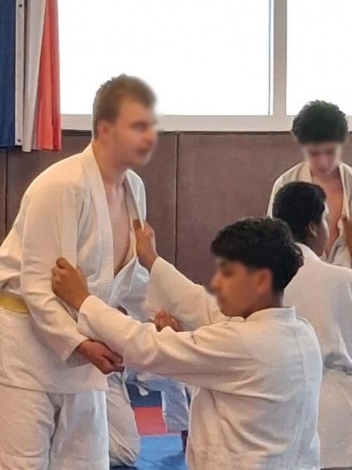 Trois jeunes de l’IME Coallia Tourville ont participé à un stage au judo Club d’Apt encadré par plusieurs professionnels dont le champion olympique Frederic Demontfaucon. Ils sont travaillé le respect l’écoute et la confiance en soi.