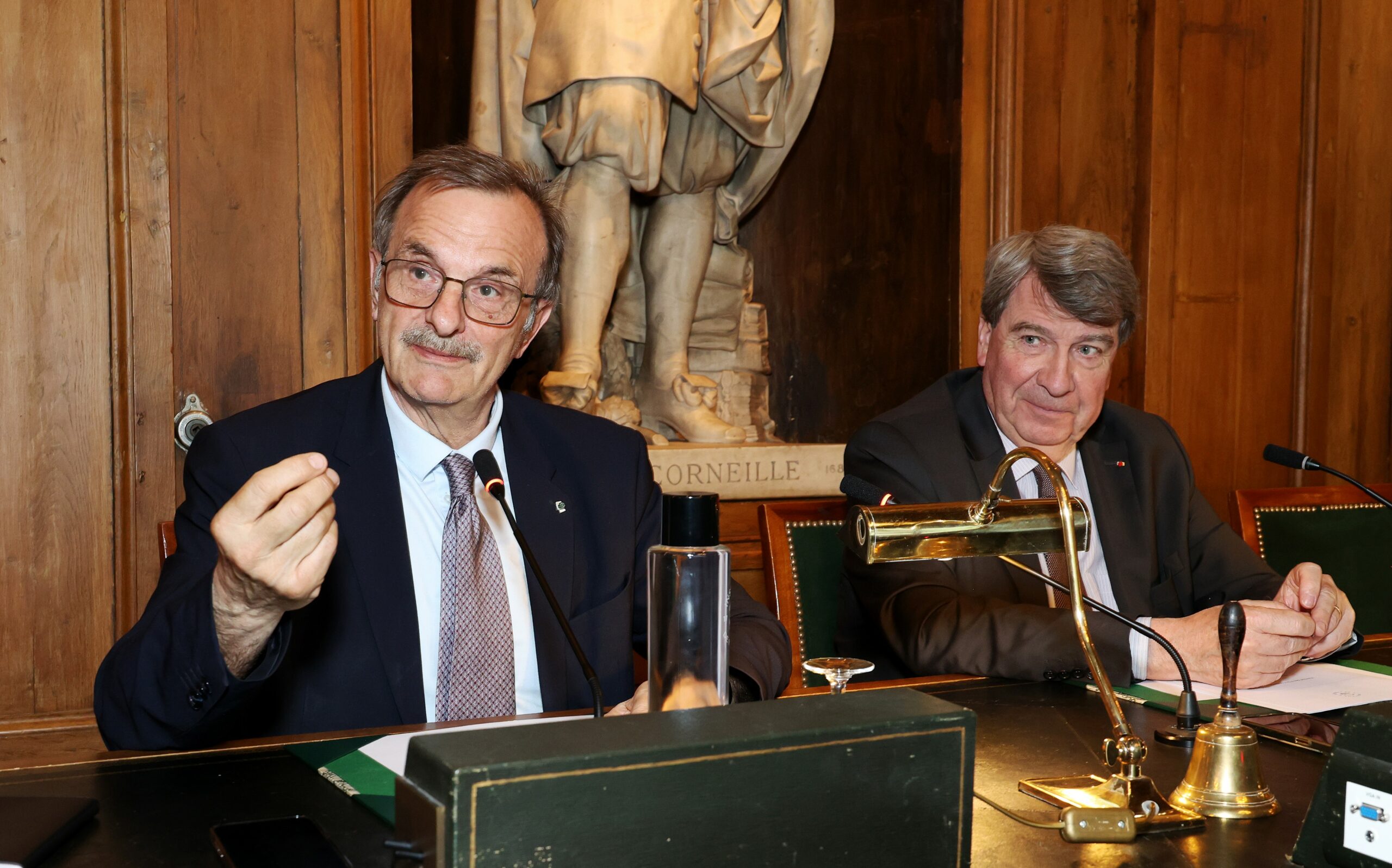 Le Président de Coallia aux côtés du Chancelier de l'Institut